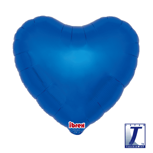 takara-ibrex-heart-25-folienballon-metallic-blue image 1