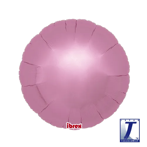 takara-ibrex-round-14-zoll-luftballon-metallic-pink image 1