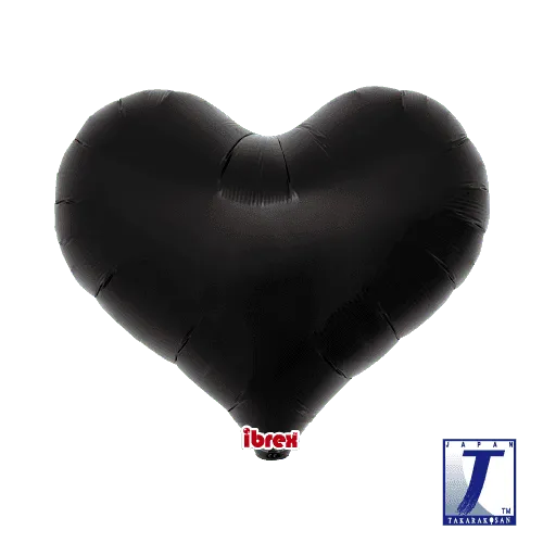 takara-ibrex-jelly-heart-14-metallic-black-folienballon-herz-1-st-ck image 1