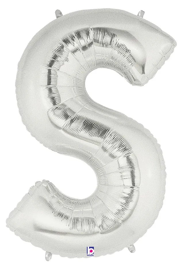 betallic-foil-balloons-buchstabe-s-folienballon-silber-34 image 1