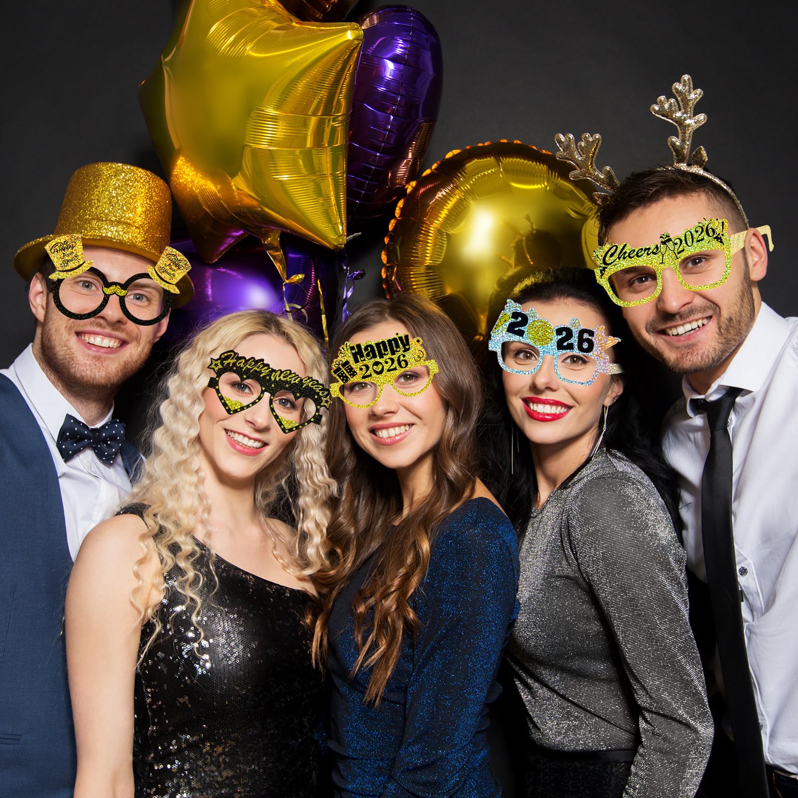 howaf-silvester-brille-2026-18-st-ck-papier-foto-requisiten image 7