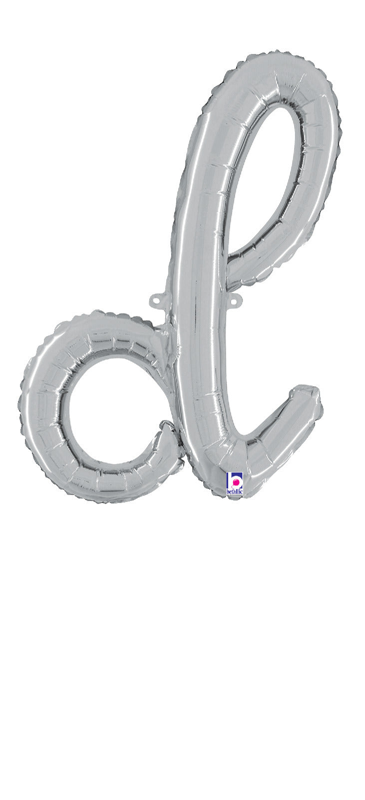 betallic-foil-script-letter-d-folienballon-silber-24-zoll image 1