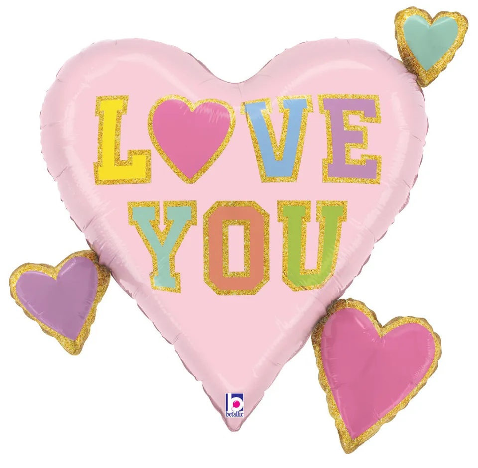 betallic-foil-balloons-love-patch-multi-hearts-folienballon-28-herz image 1