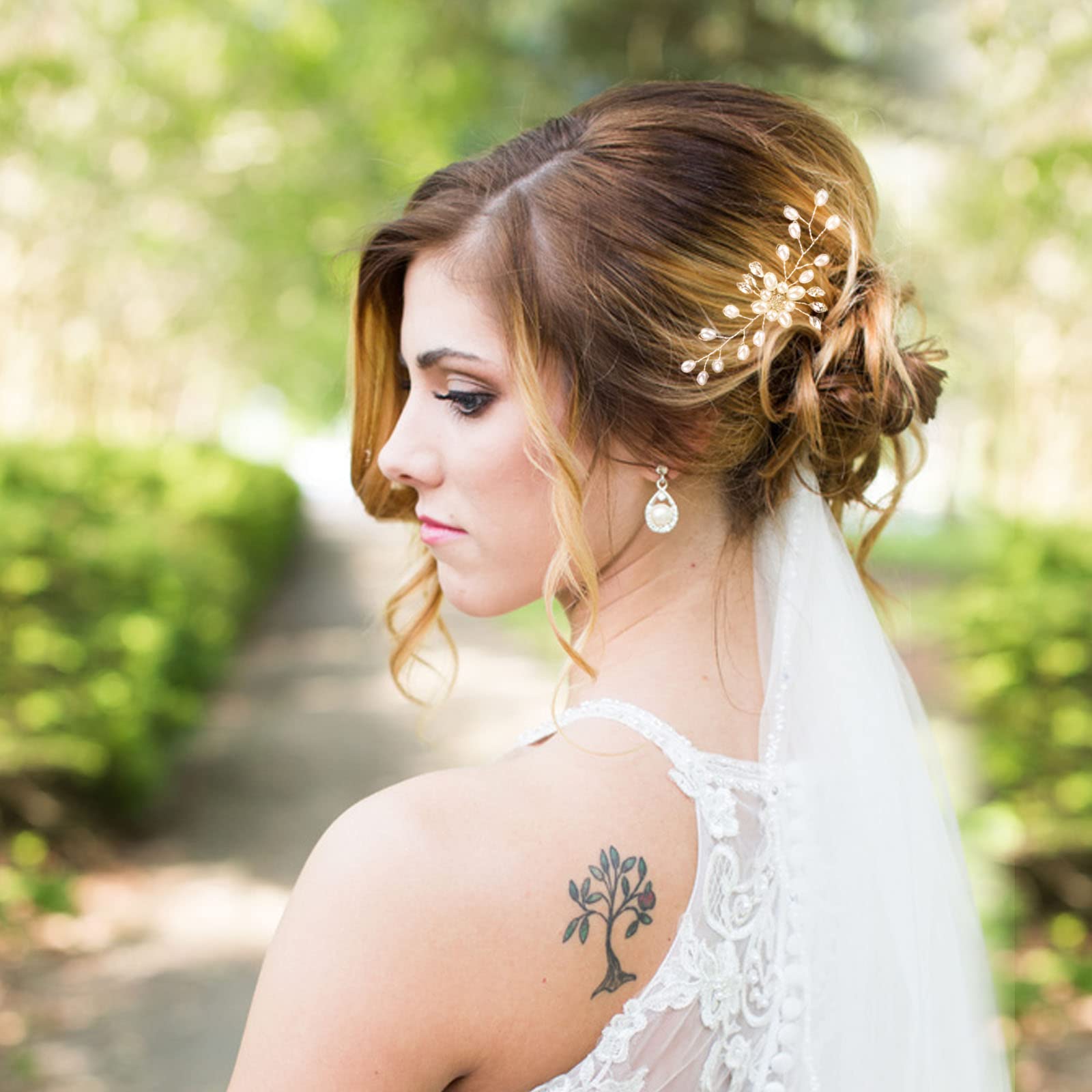 howaf-braut-haarschmuck-3er-set-blume-kristall-perlen image 6