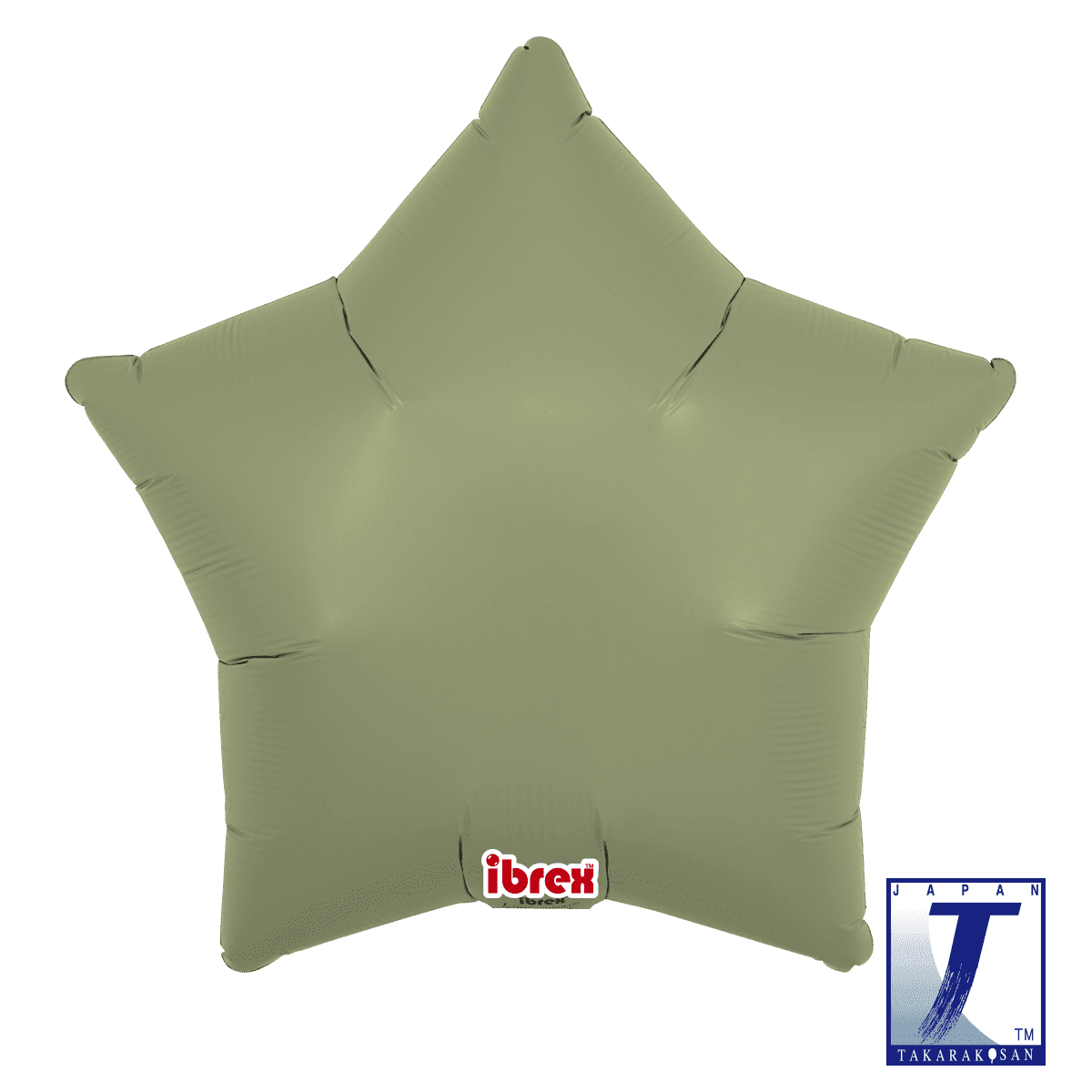 takara-ibrex-star-15-folienballon-sage-green image 1