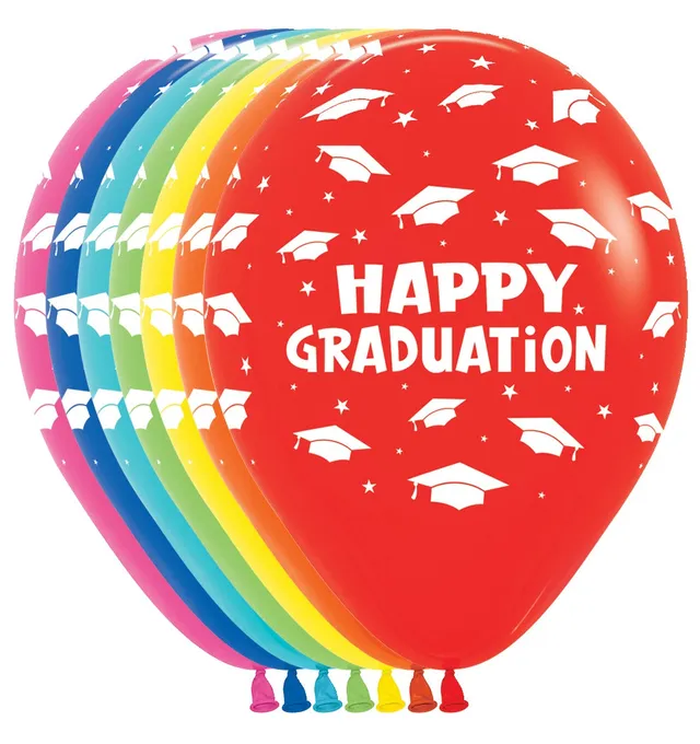 betallic-happy-graduation-latexballon-11-zoll-50-st-ck image 1