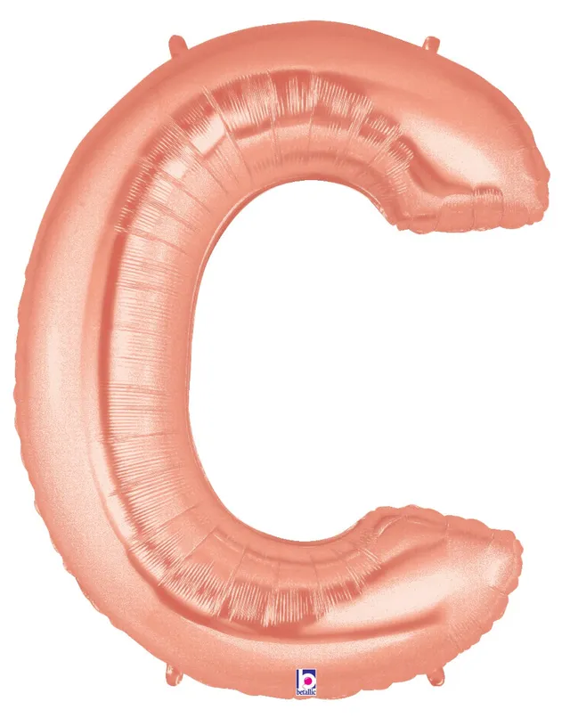 betallic-megaloon-buchstabe-c-folienballon-ros-gold-14-zoll image 1