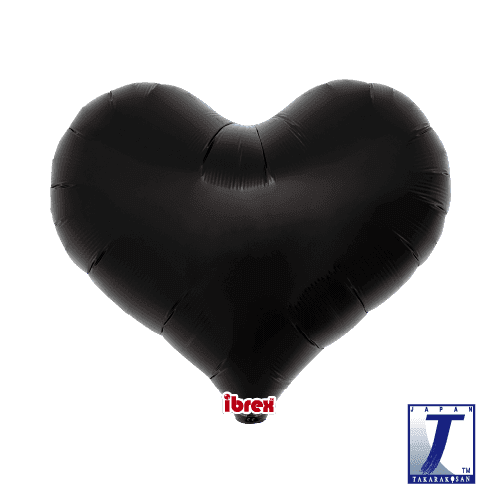 takara-ibrex-jelly-heart-18-zoll-herzballon-schwarz image 1