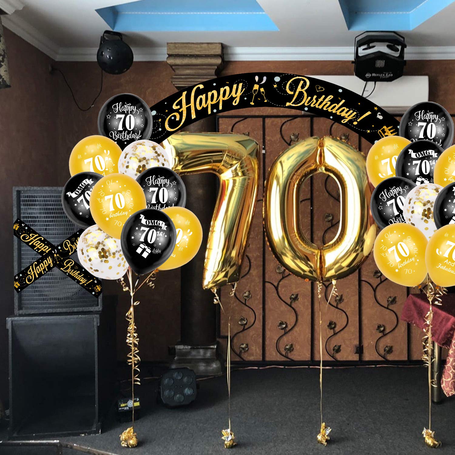 howaf-70-geburtstag-deko-set-schwarz-gold-banner image 6