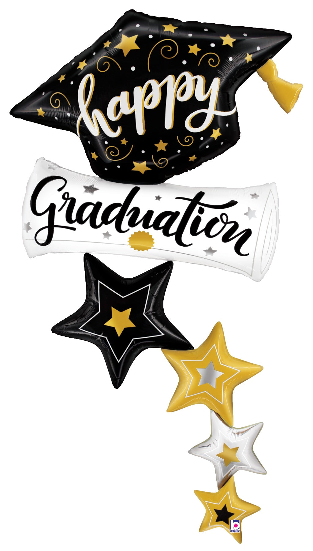 betallic-foil-balloons-special-delivery-graduation-stars-folienballon-66-abschlu image 1