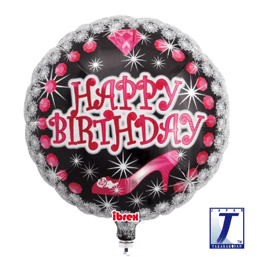 takara-ibrex-round-14-folienballon-happy-birthday-heel-diamond image 1