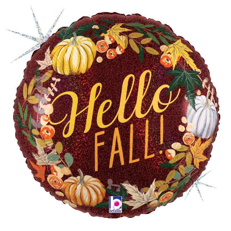 betallic-hello-fall-wreath-folienballon-18-zoll image 1