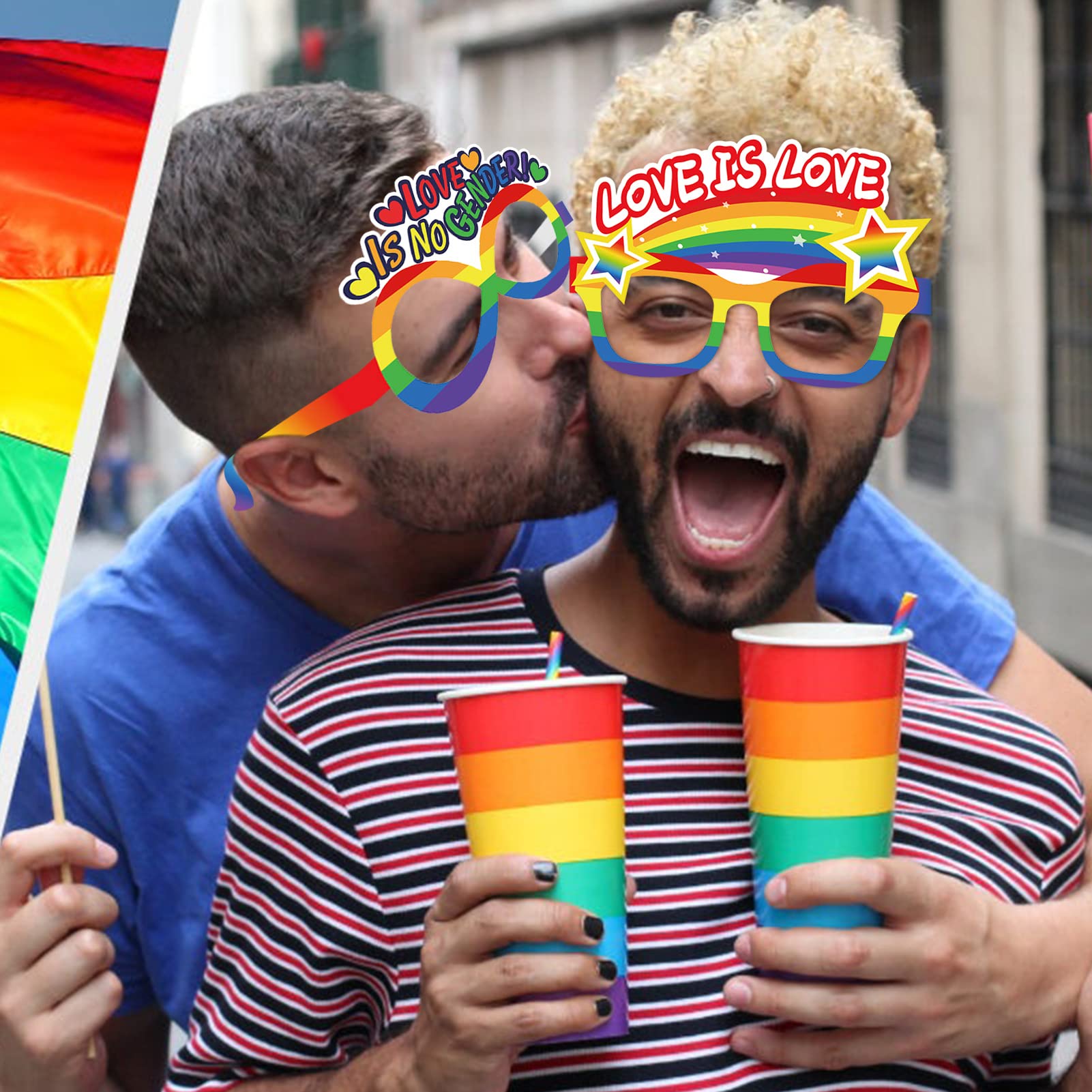 howaf-pride-partybrillen-regenbogen-papier-26-st-ck image 5