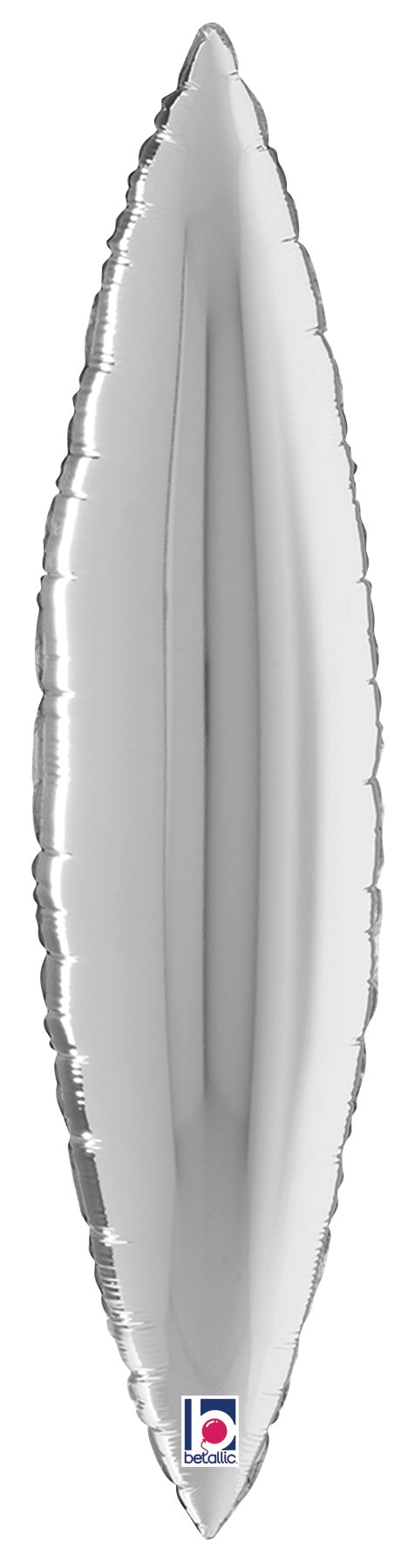 betallic-tapered-leaf-silver-folienballon-blatt-silber image 3