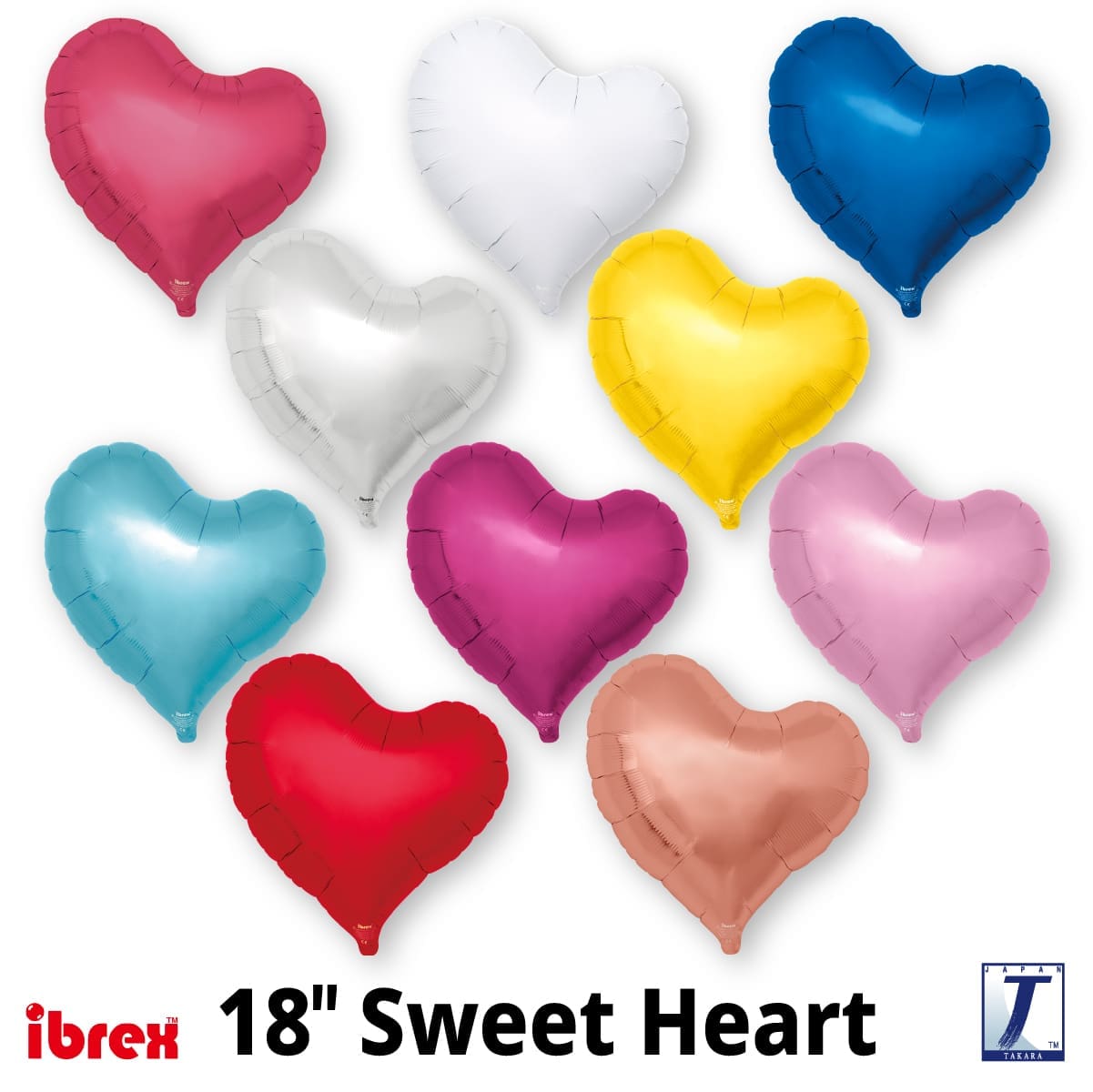 takara-ibrex-sweet-heart-18-folienballon-herz image 1