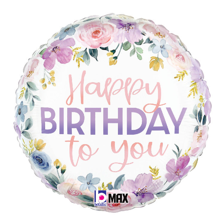 betallic-floral-watercolor-folienballon-18-geburtstag image 1