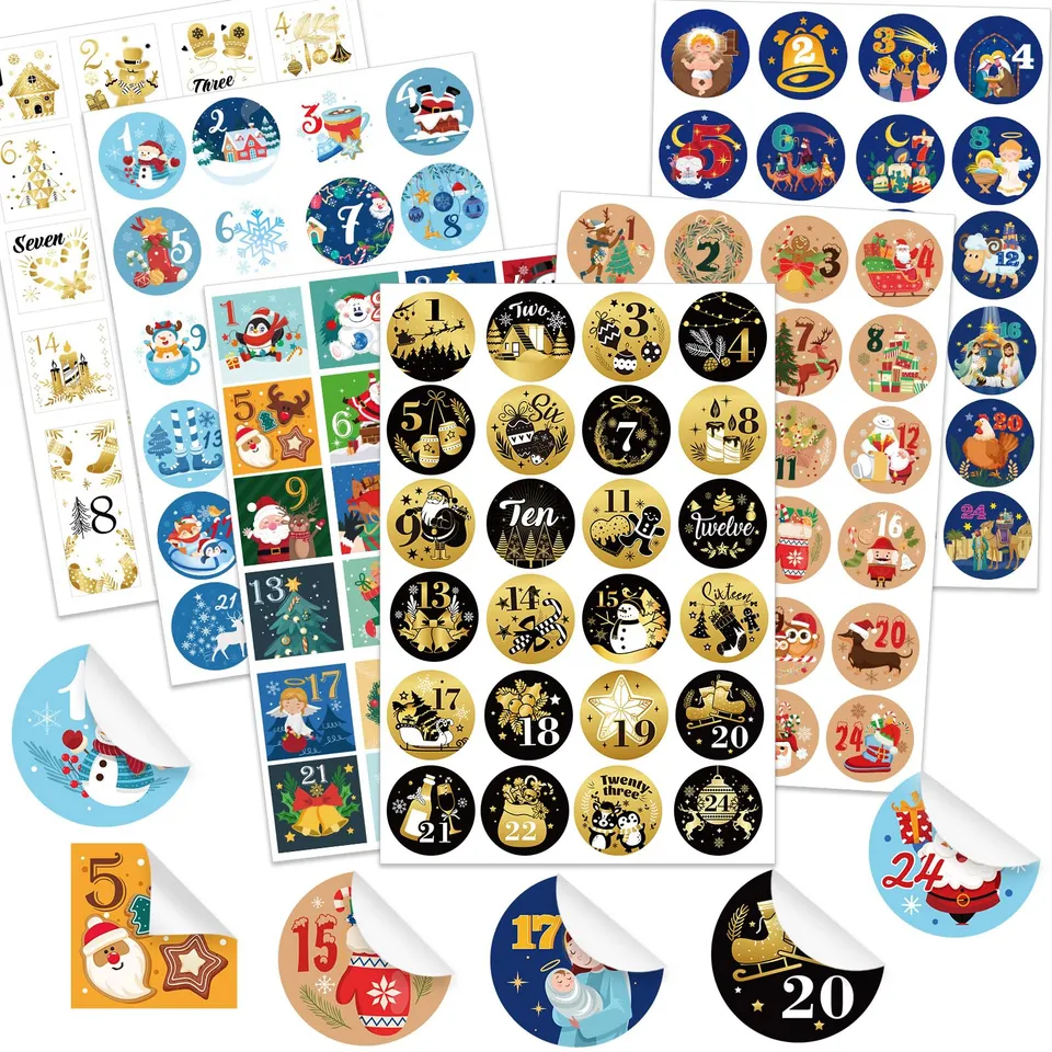 howaf-adventskalender-aufkleber-zahlen-1-24-12-b-gen-288-stk image 1
