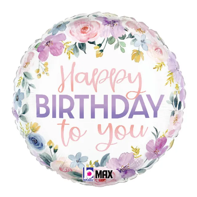 betallic-floral-watercolor-folienballon-18-geburtstag image 1