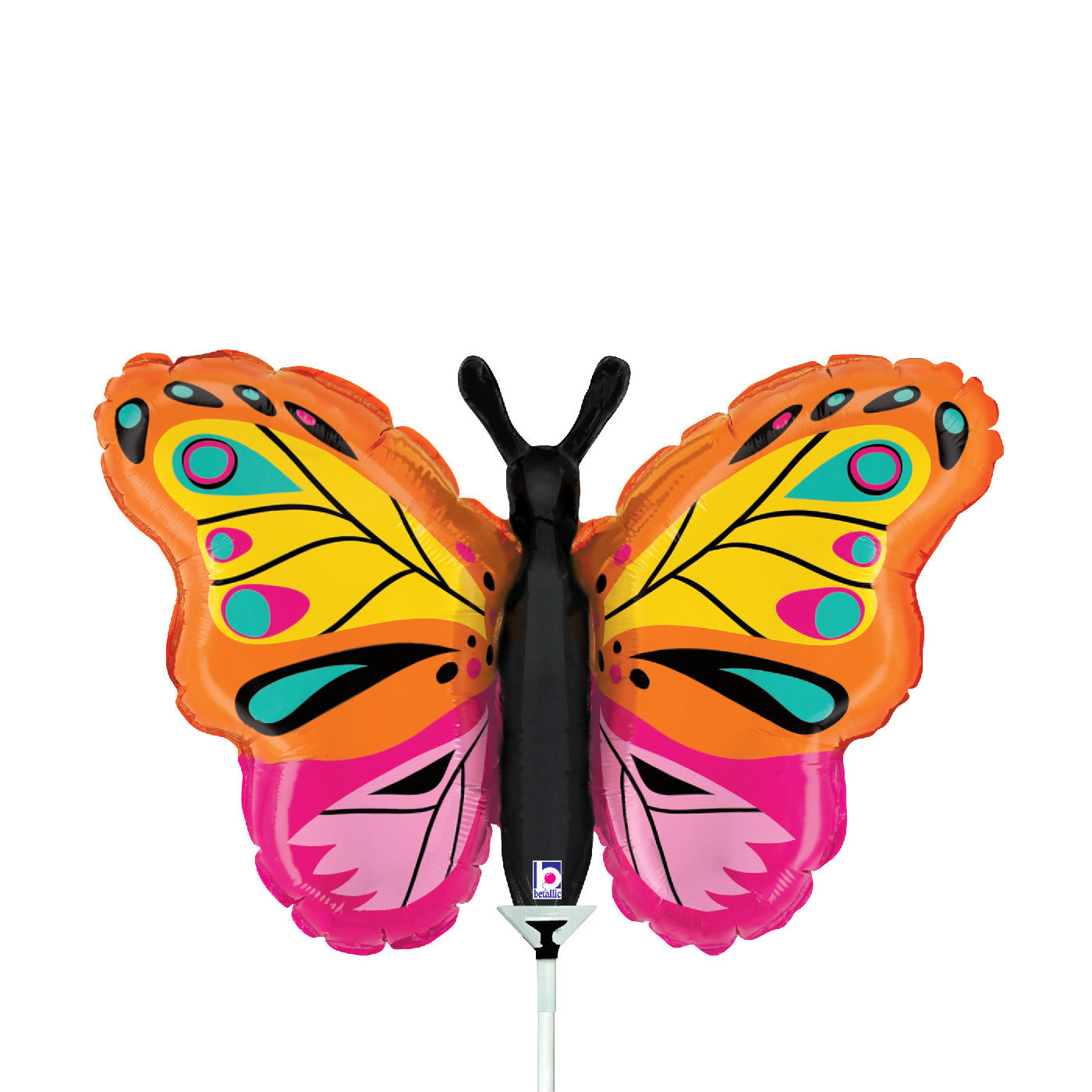 betallic-colorful-butterfly-folienballon-schmetterling-30-zoll image 1