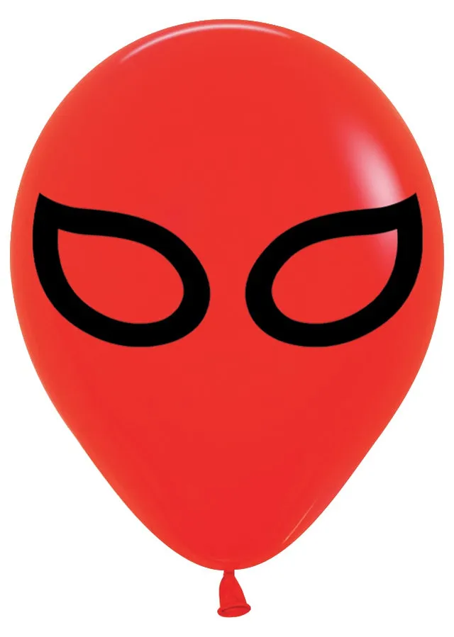 betallic-fashion-red-luchador-mask-luftballon-5-100-st image 1