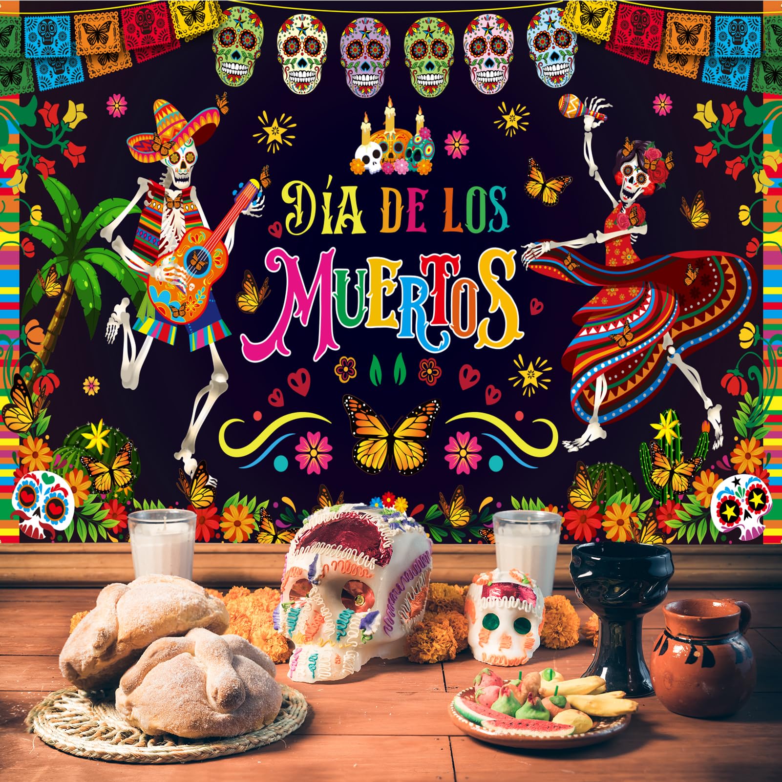 howaf-dia-de-los-muertos-banner-185x110cm-zuckersch-del image 5