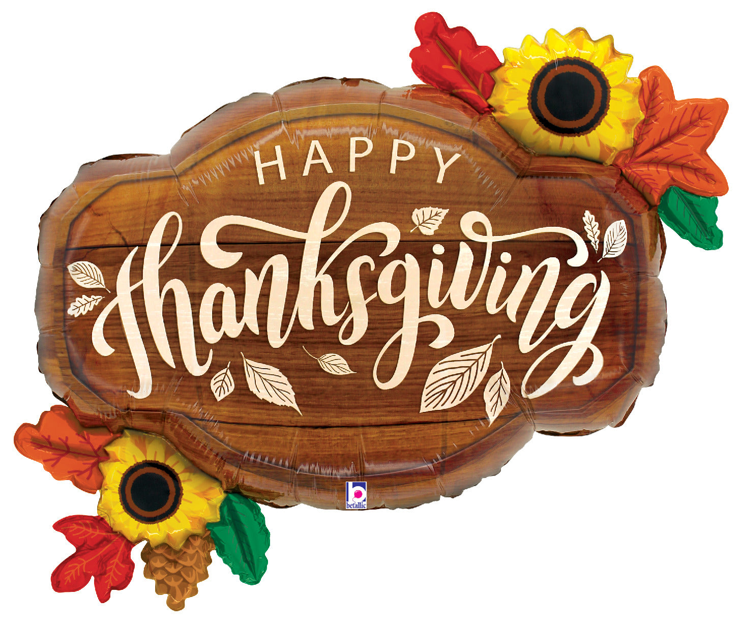 betallic-foil-balloons-thanksgiving-sunflowers-folienballon-31-zoll image 1
