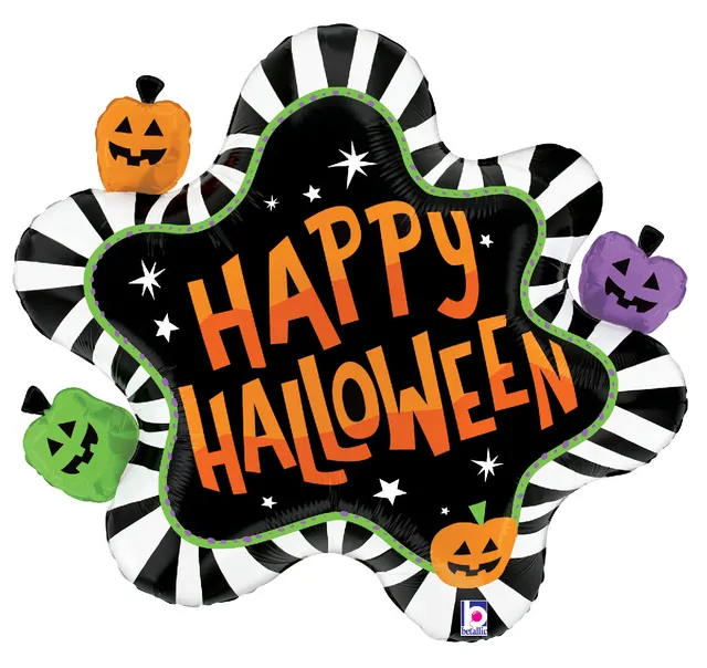 betallic-halloween-striped-splat-folienballon-31-zoll-flach image 1