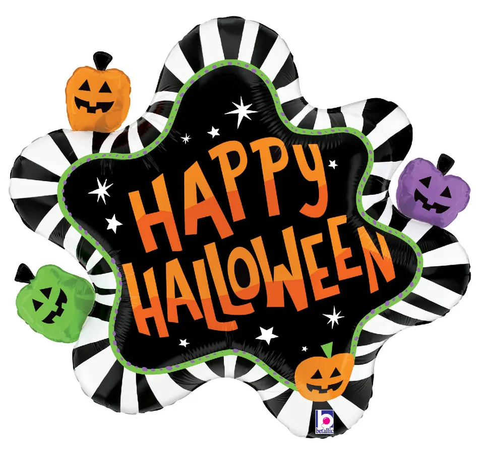betallic-halloween-striped-splat-folienballon-31-zoll-flach image 1