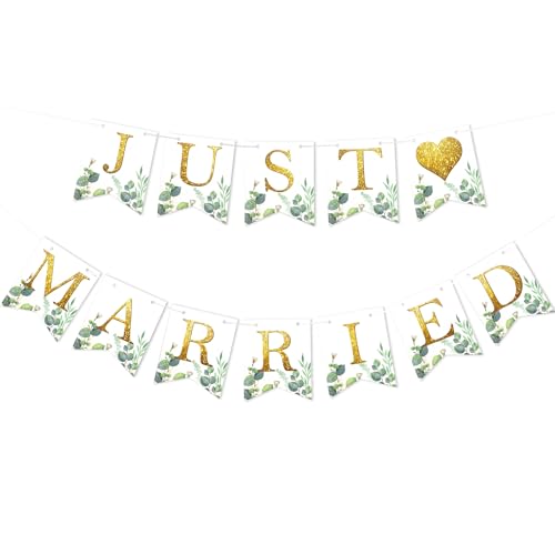 howaf-just-married-girlande-herzen-eukalyptus-banner-hochzeit image 8
