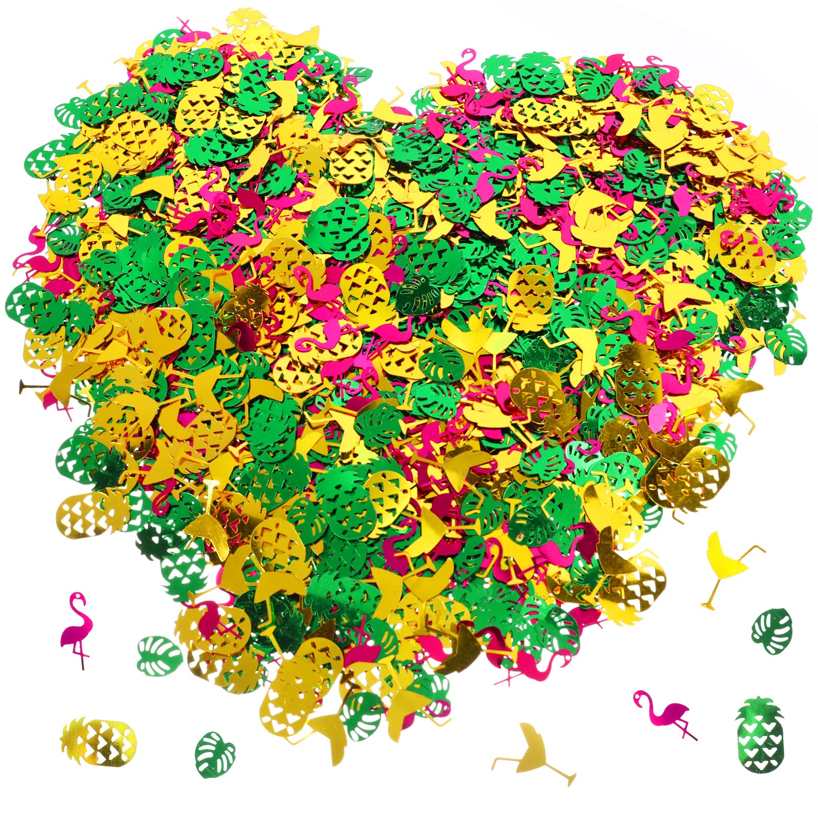 howaf-hawaii-konfetti-gold-60g-ananas-flamingo-tropisch image 3
