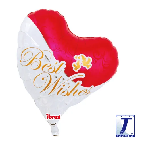 takara-ibrex-sweet-heart-14-folienballon-best-wishes-rot image 1