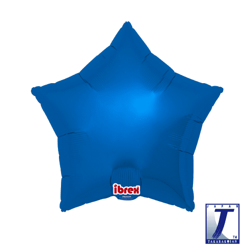 takara-ibrex-star-15-folienballon-metallic-blue-stern image 1