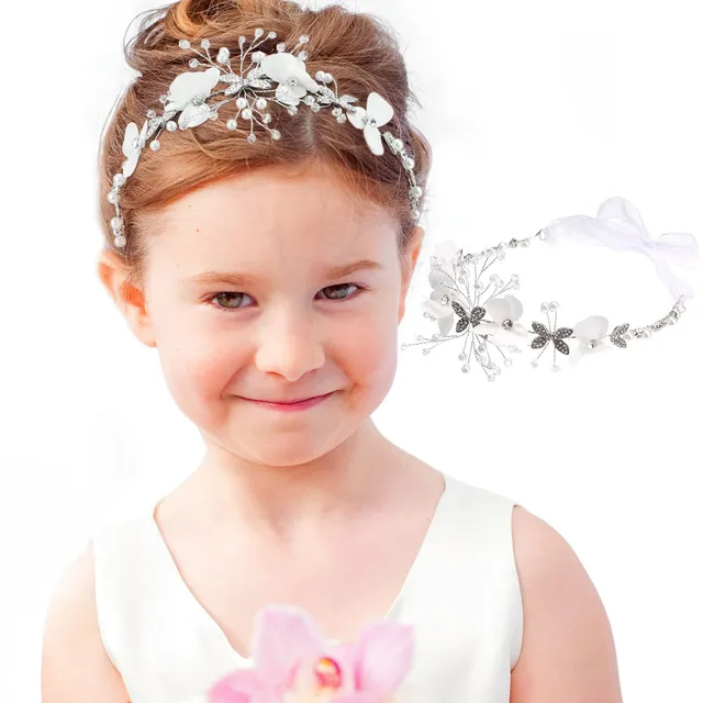 howaf-haarschmuck-kommunion-wei-blume-modell-a image 1