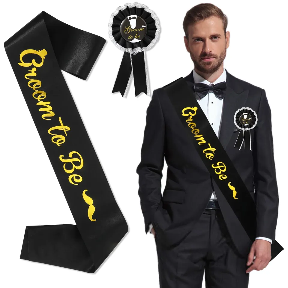 howaf-groom-to-be-jga-sch-rpe-set-schwarz-gold-satin image 1