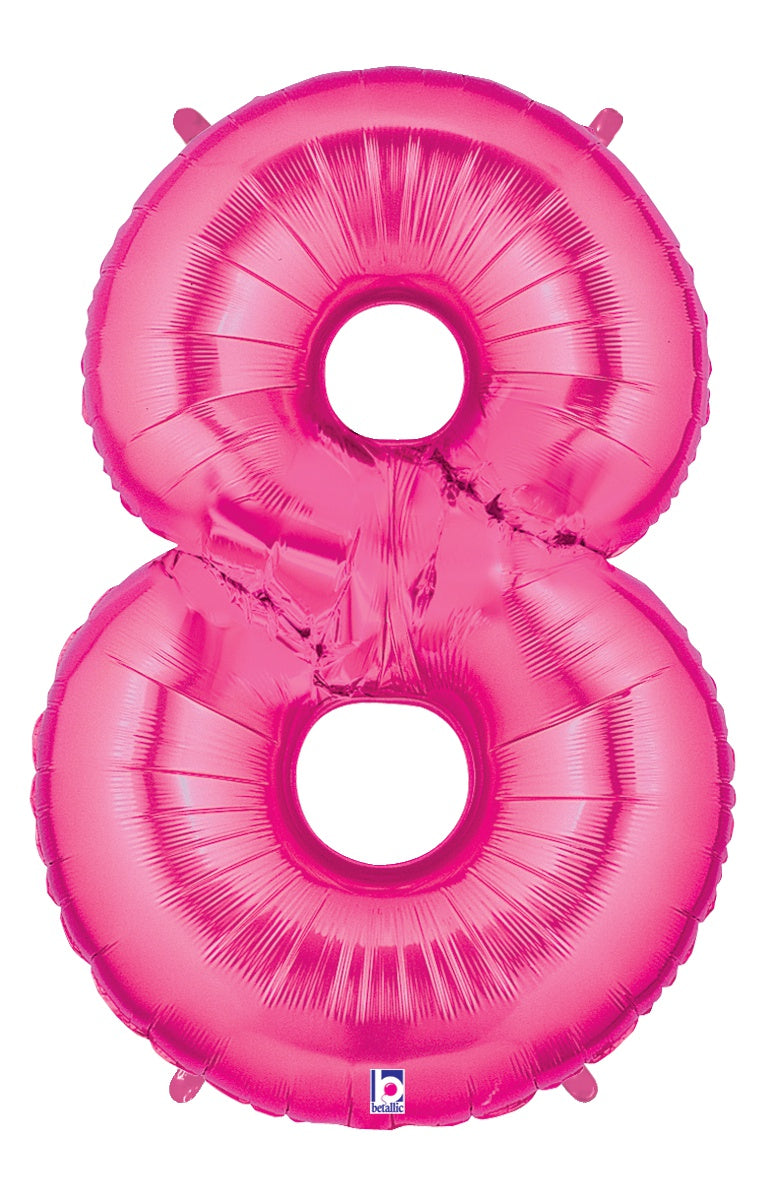 betallic-zahl-8-folienballon-pink-34-glitter-holographic image 1