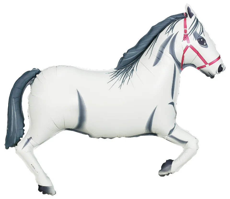 betallic-white-horse-folienballon-pferd-34-flach image 1