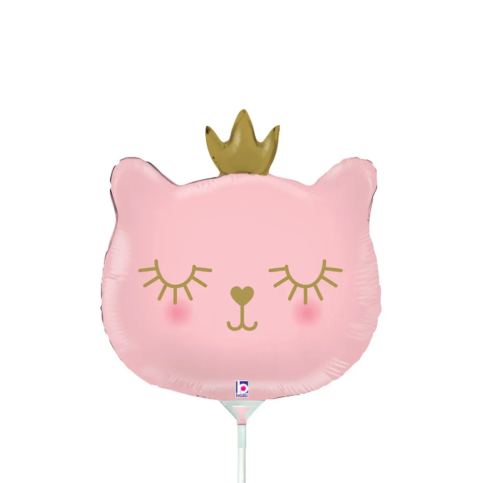 betallic-foil-balloons-cat-princess-folienballon-14-katze-prinzessin image 1