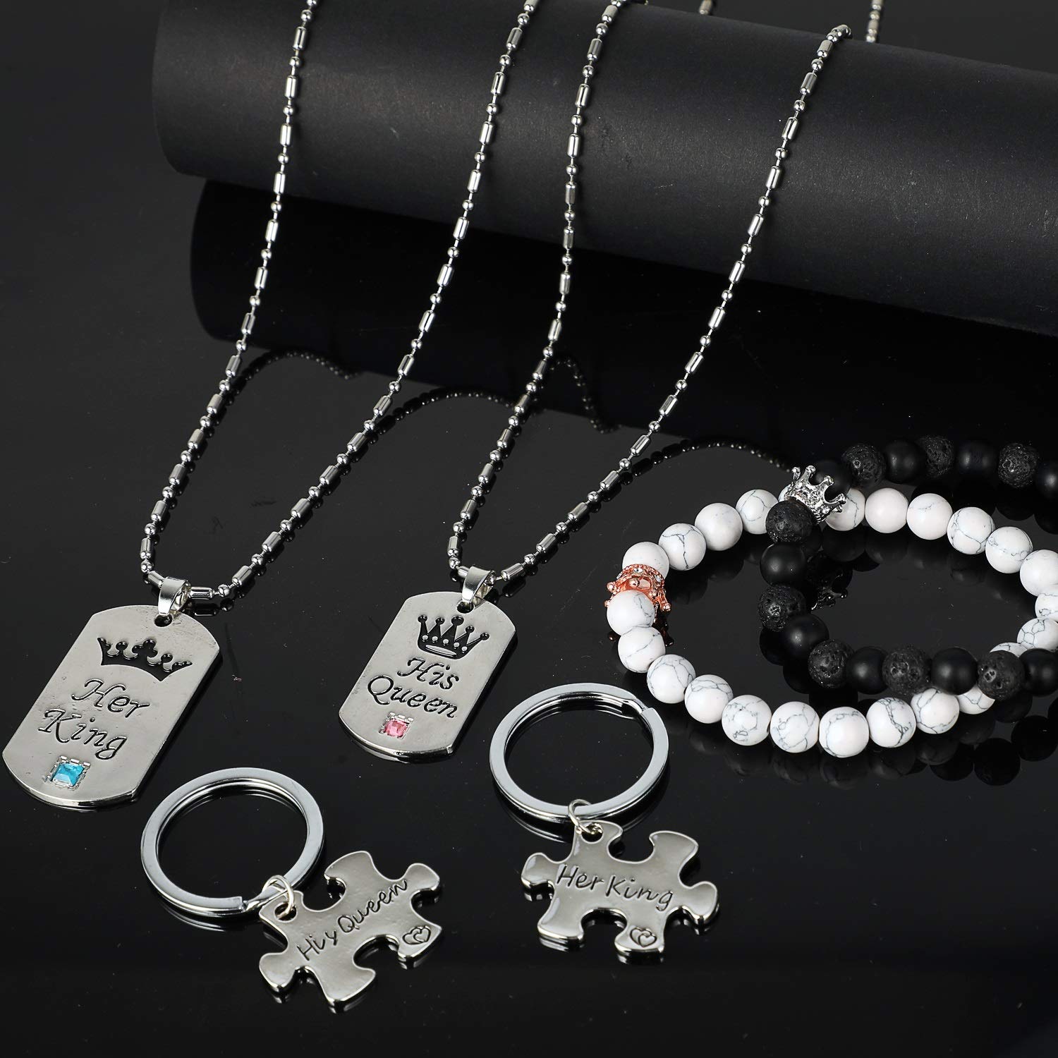 howaf-his-queen-her-king-partner-set-p-rchen-geschenk image 7