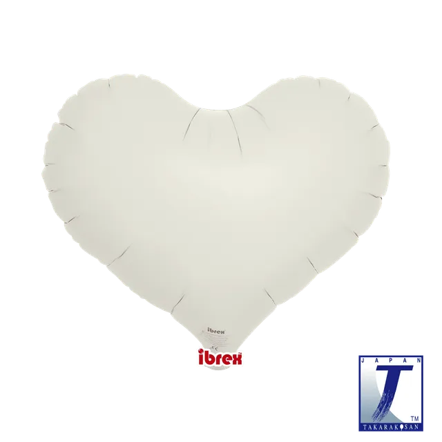 takara-ibrex-jelly-heart-14-zoll-herzballon-cloud-gray image 1