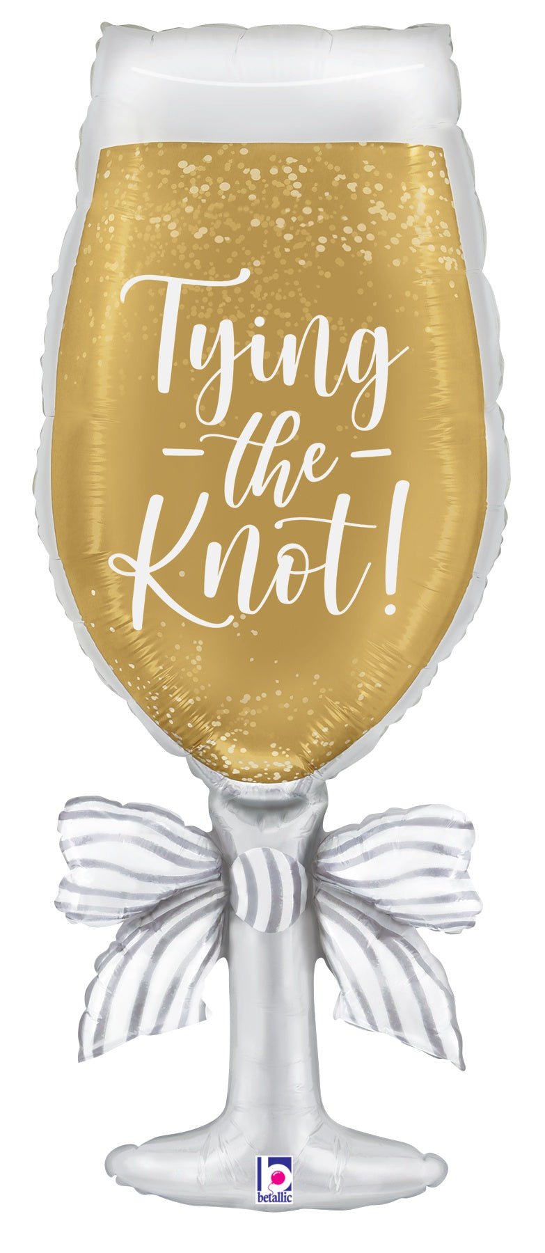 betallic-foil-balloons-tying-the-knot-folienballon-34-zoll-hochzeit image 1