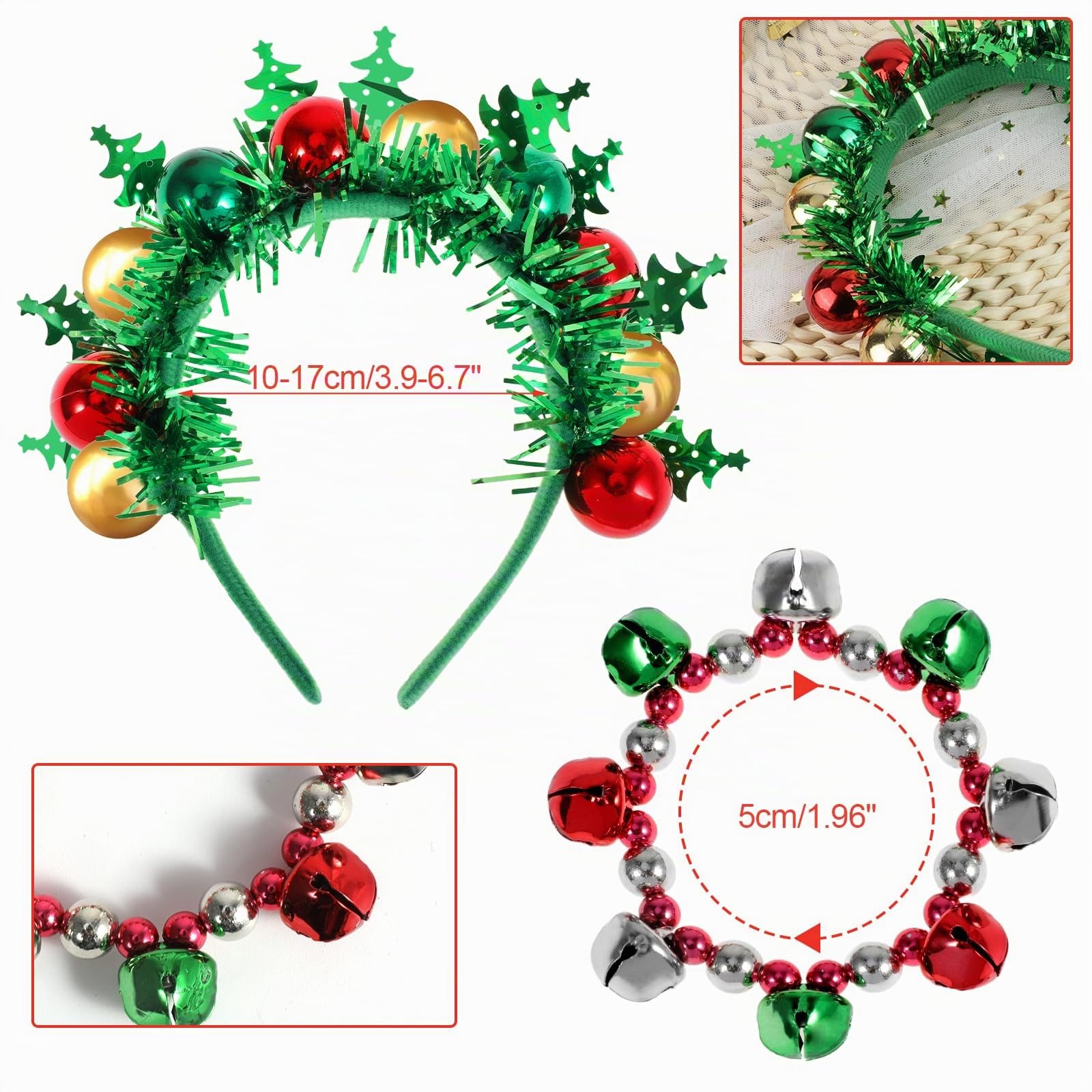 howaf-weihnachtskost-m-damen-set-mit-haarreif-schmuck image 2