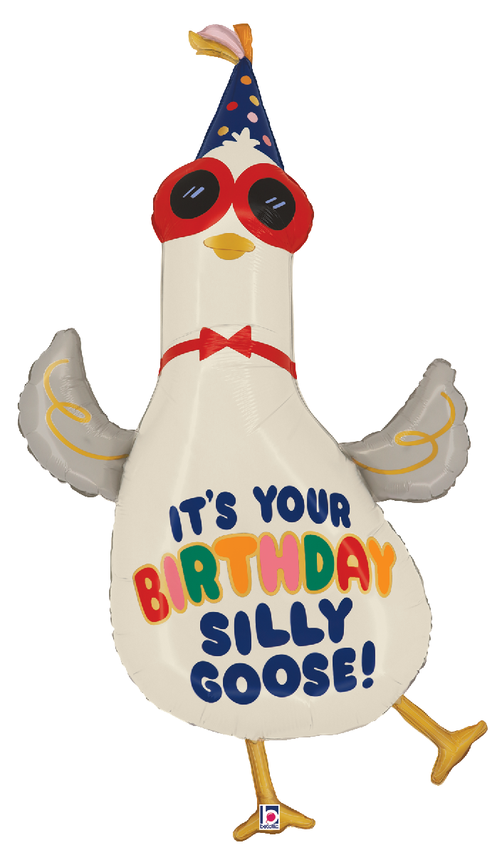 betallic-silly-goose-birthday-folienballon-42-geburtstag image 1