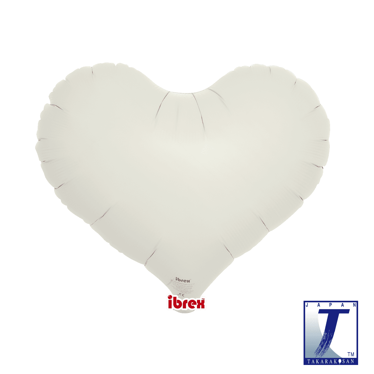 takara-ibrex-jelly-heart-14-zoll-herzballon-cloud-gray image 1