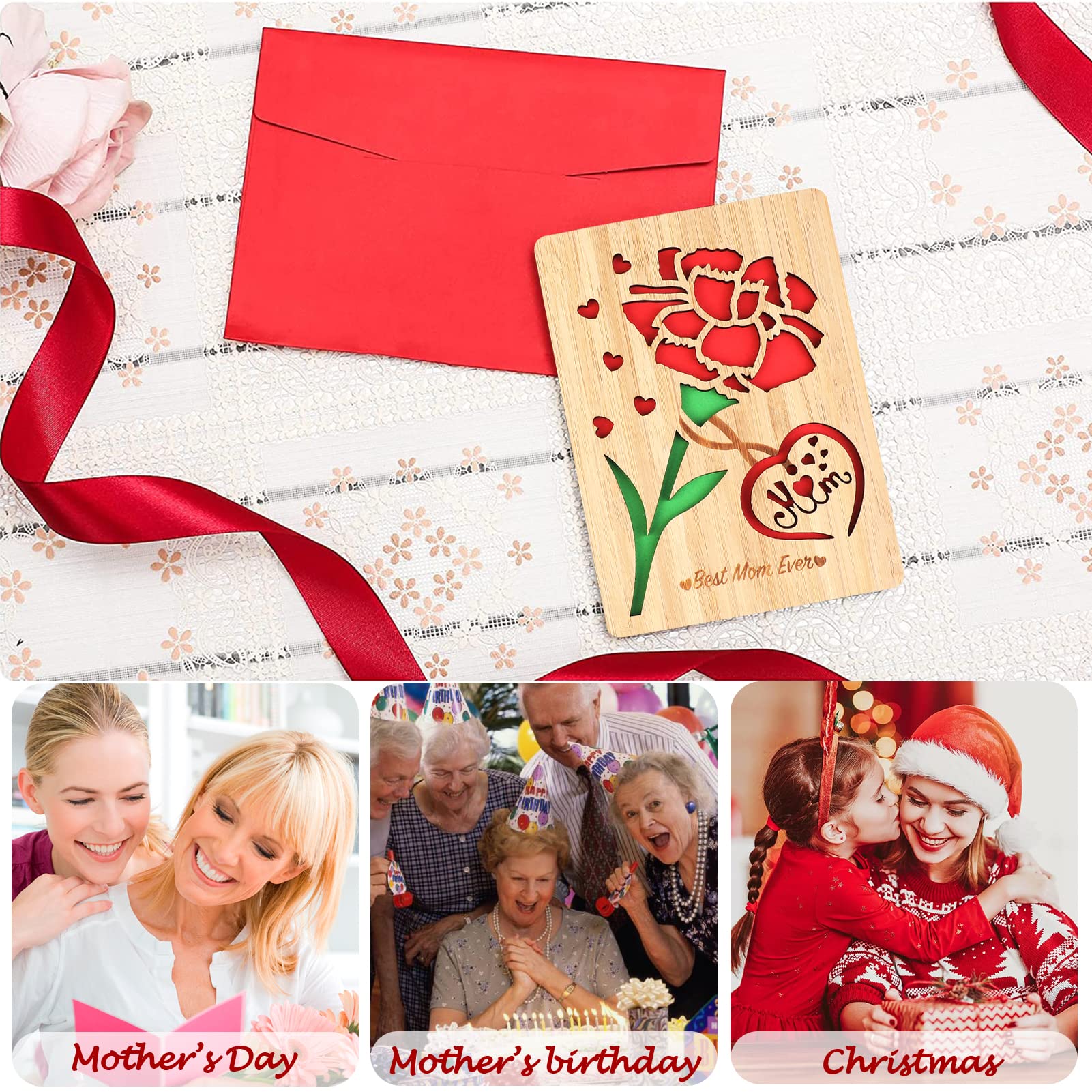 howaf-muttertagskarte-bambusholz-best-mum-ever-umschlag image 4