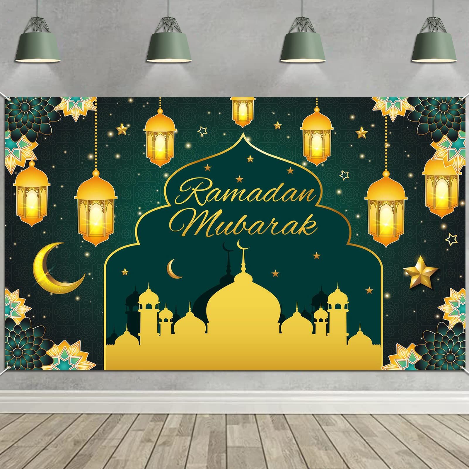 howaf-ramadan-mubarak-banner-stoff-180x110-cm-mond-stern image 1