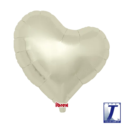 ibrex-sweet-heart-18-zoll-folienballon-metallic-ivory image 1