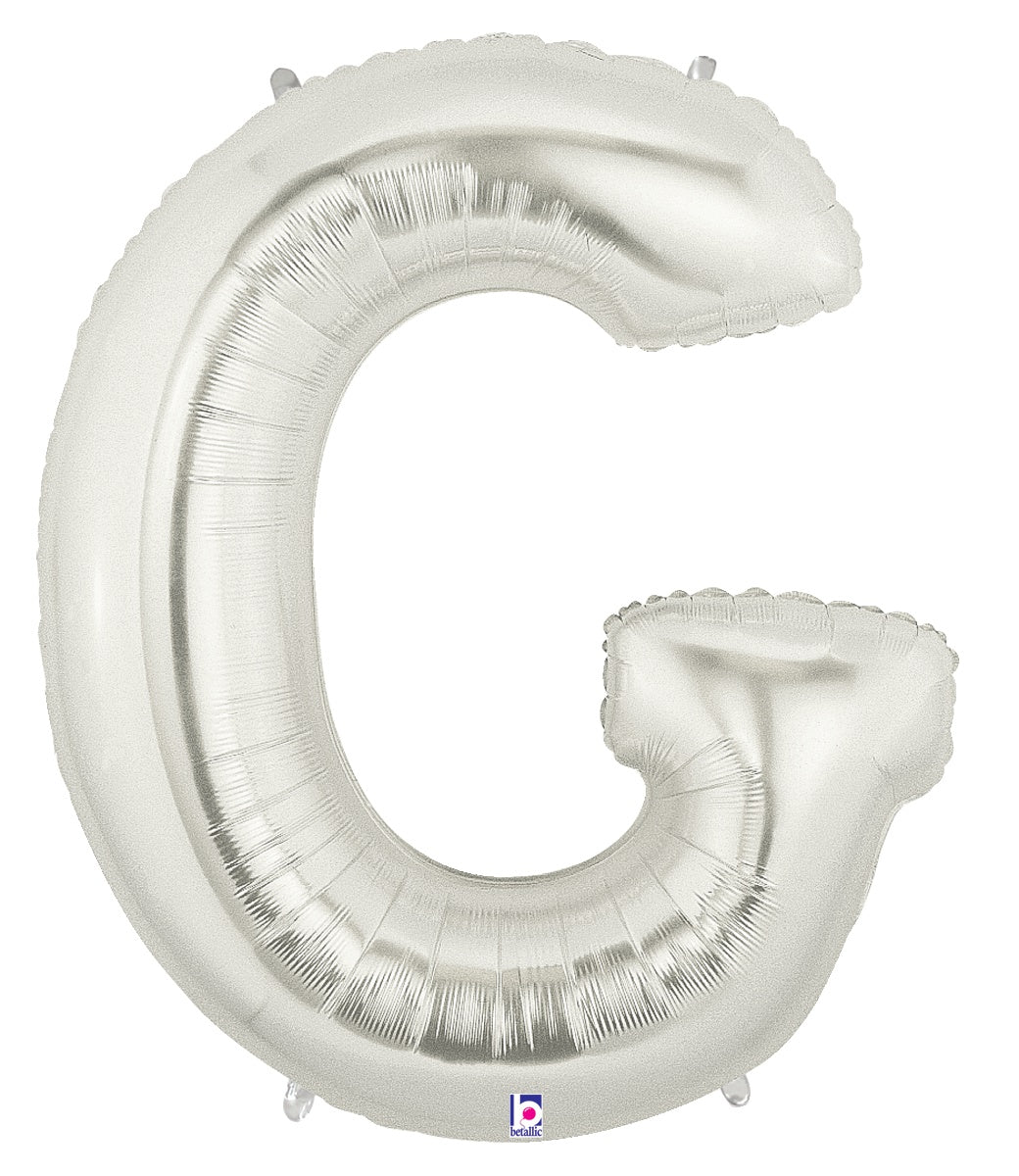 betallic-buchstaben-g-silber-folienballon-14-megaloon-jr image 1