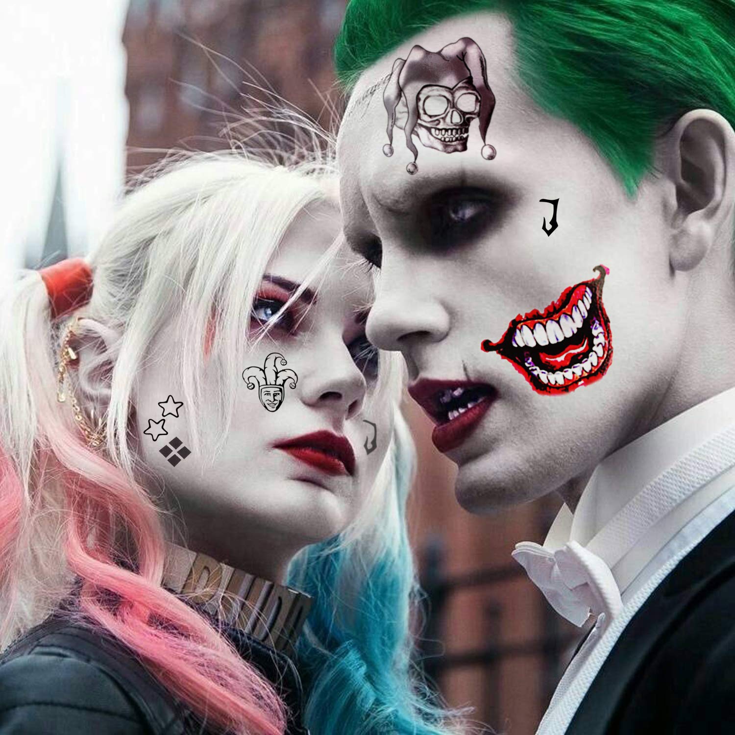 howaf-joker-tattoos-halloween-tempor-r-8-blatt image 5
