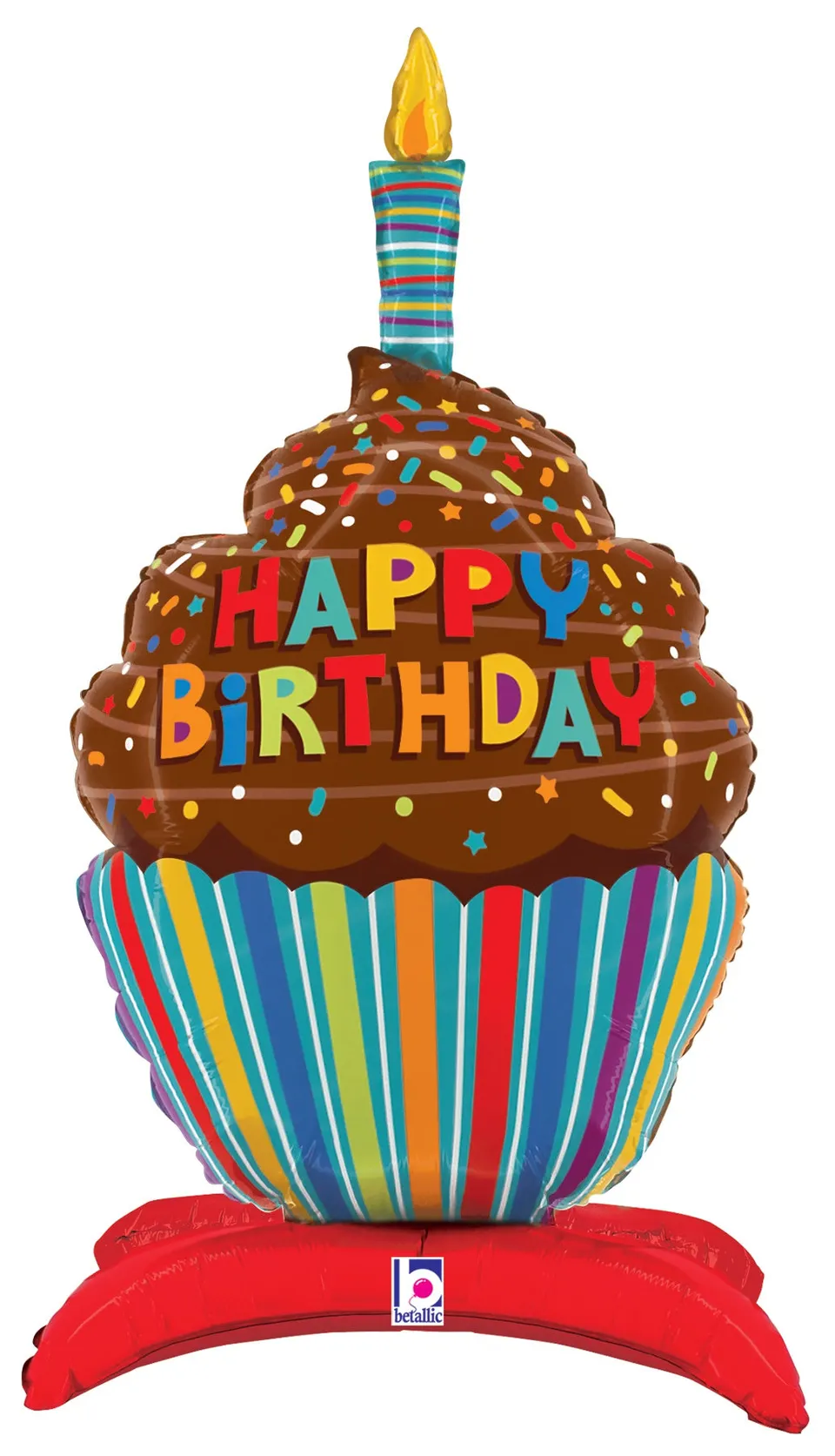 betallic-standups-birthday-cupcake-folienballon-31-zoll image 1
