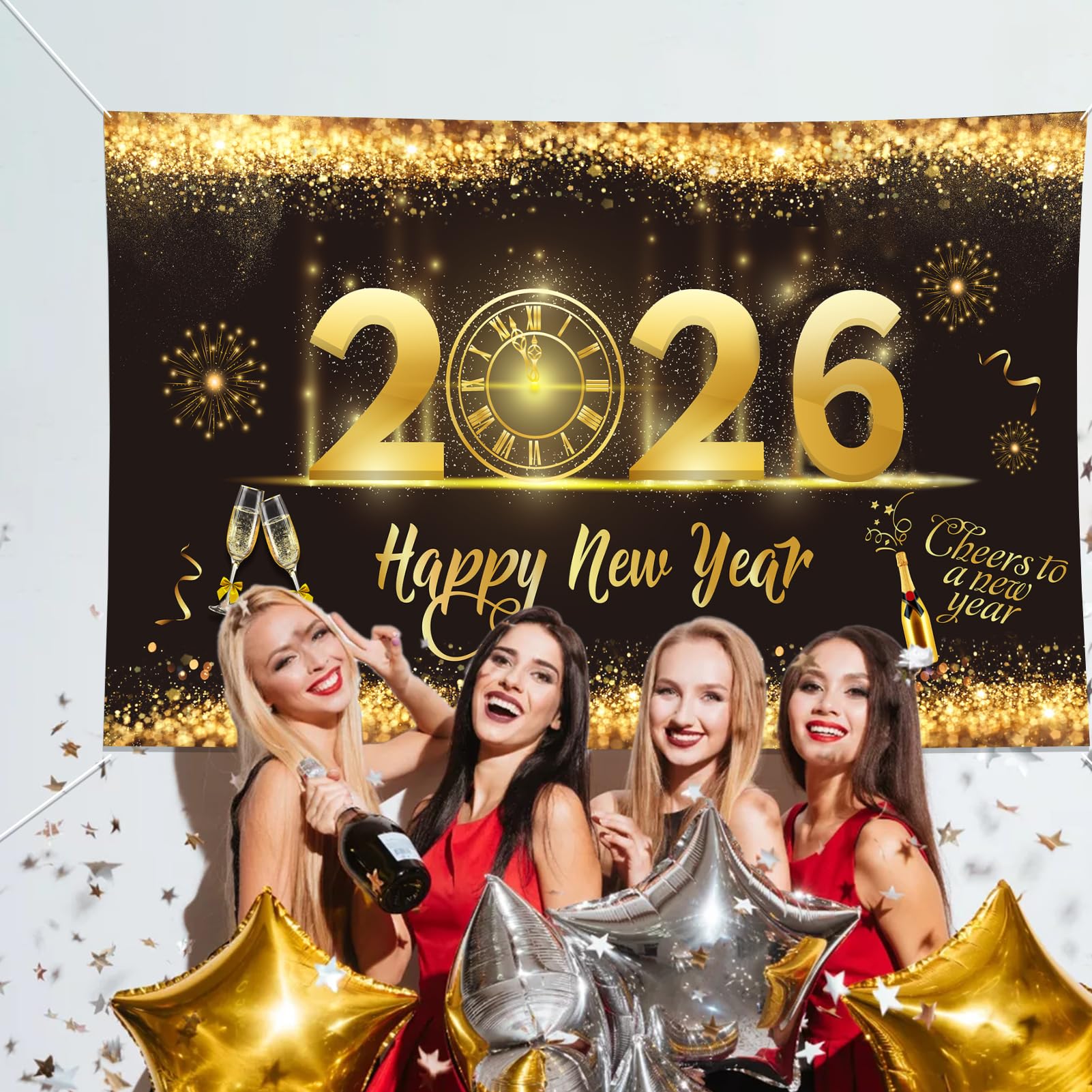 howaf-silvester-banner-2027-schwarz-gold-185x110-cm image 5